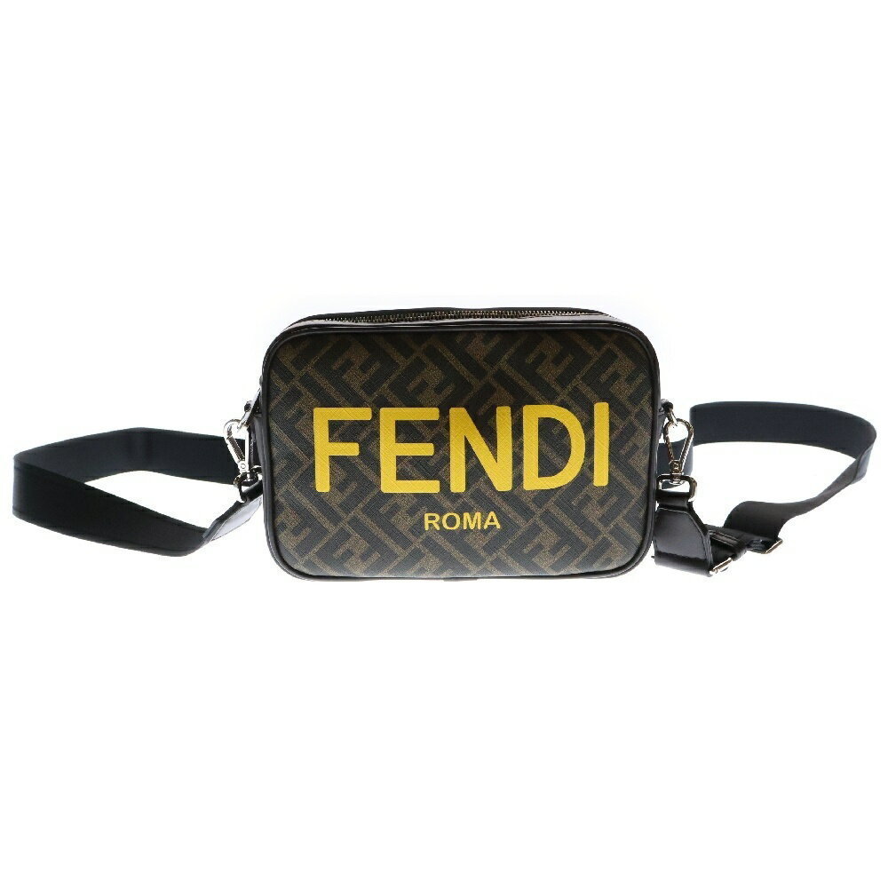 Fendi Diagonal Brown Case Camera Ff Crossbody Zuc… - image 2